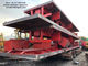 40фт трейлер контейнера моря 3 цапф, используемый Семи планшетный материал стали трейлеров поставщик