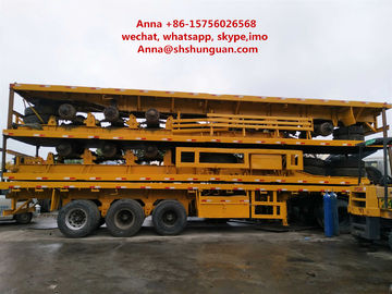 Китай 40 используемого полезной нагрузкой тонн подвеса весны лист трейлеров тележки механического поставщик
