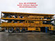 Китай 40 используемого полезной нагрузкой тонн подвеса весны лист трейлеров тележки механического экспортер